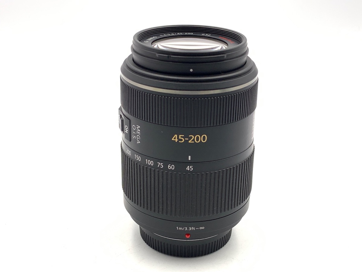 中古】LUMIX G VARIO 45-200/4.0-5.6 MEGA O.I.S. (H-FS045200) 在庫