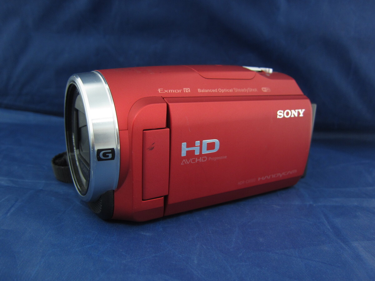 SONY HDR-CX680 ハンディカム レッド SONY(ソニー) ビデオカメラ