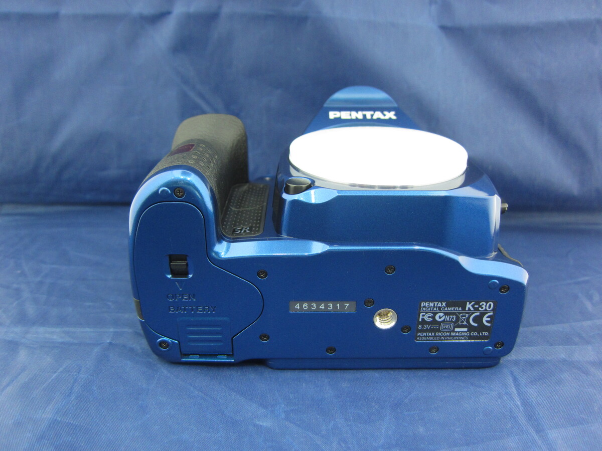 中古：A(美品)】ペンタックス K-30 ボディ クリスタルブルー