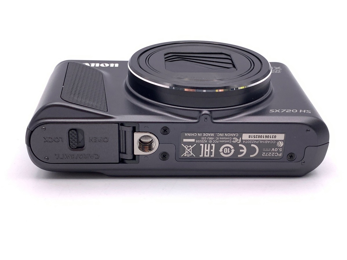 中古：AB(良品)】キヤノン PowerShot SX720 HS ブラック | 2449510055953