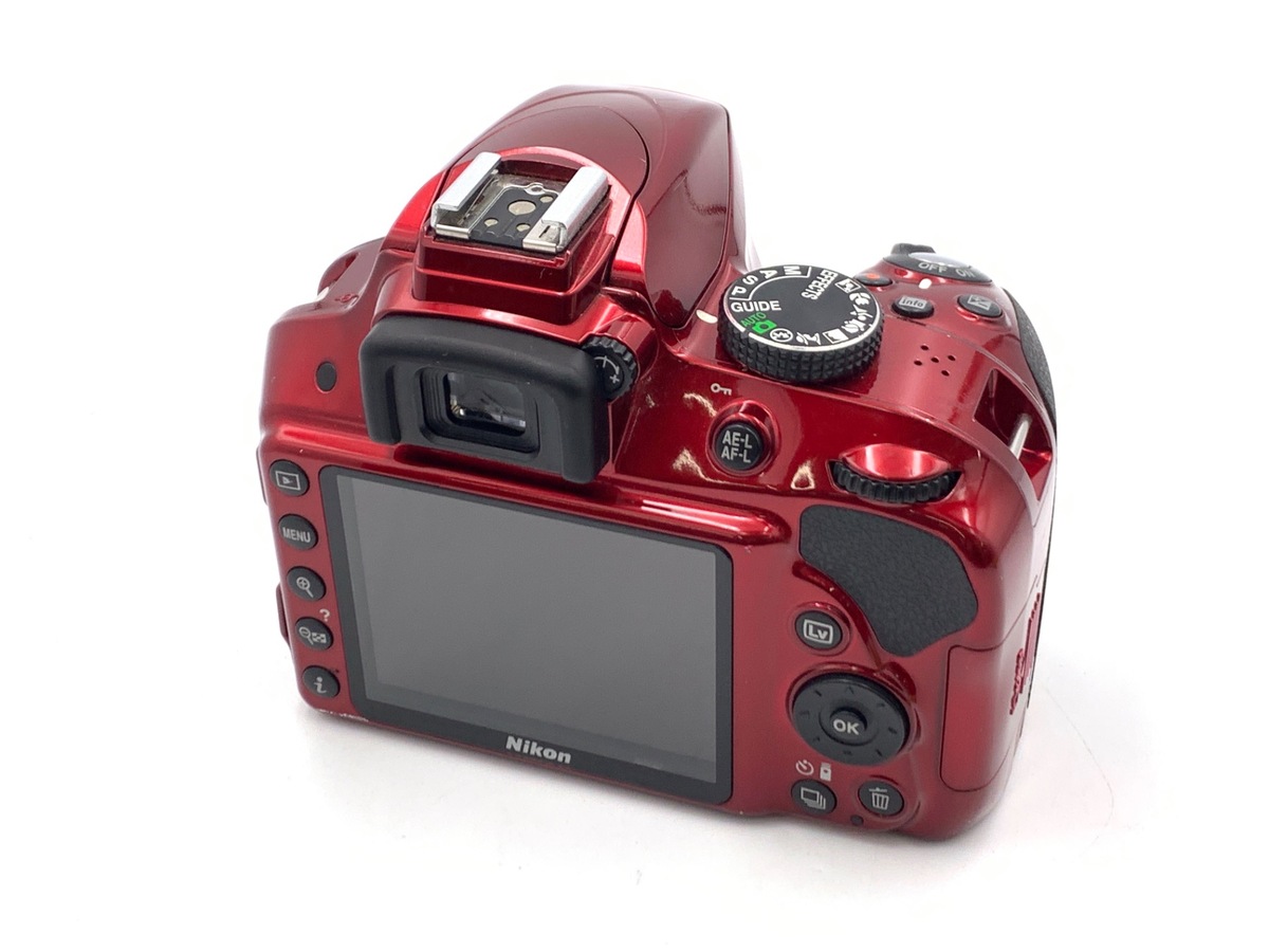 D3300 ボディ レッド【2416万画素】