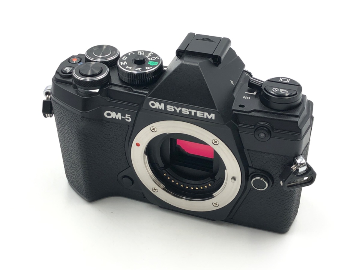 【美品】OM SYSTEM OM-5 ボディ ブラック フラッシュ・グリップ付 中古】OM SYSTEM OM-5 ボディ ブラック 在庫一覧｜カメラのキタムラ