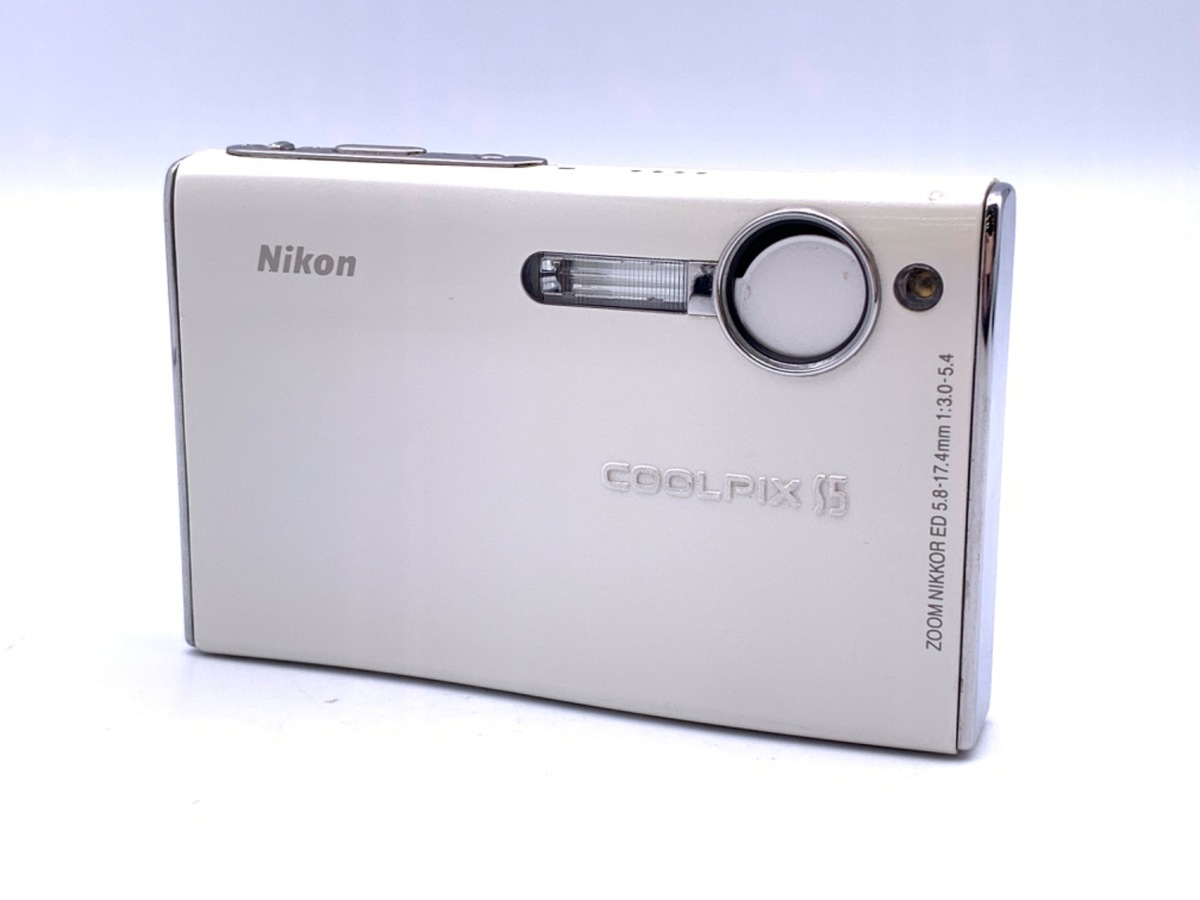 中古：B(並品)】ニコン（Nikon）COOLPIX S5 グロスホワイト【600