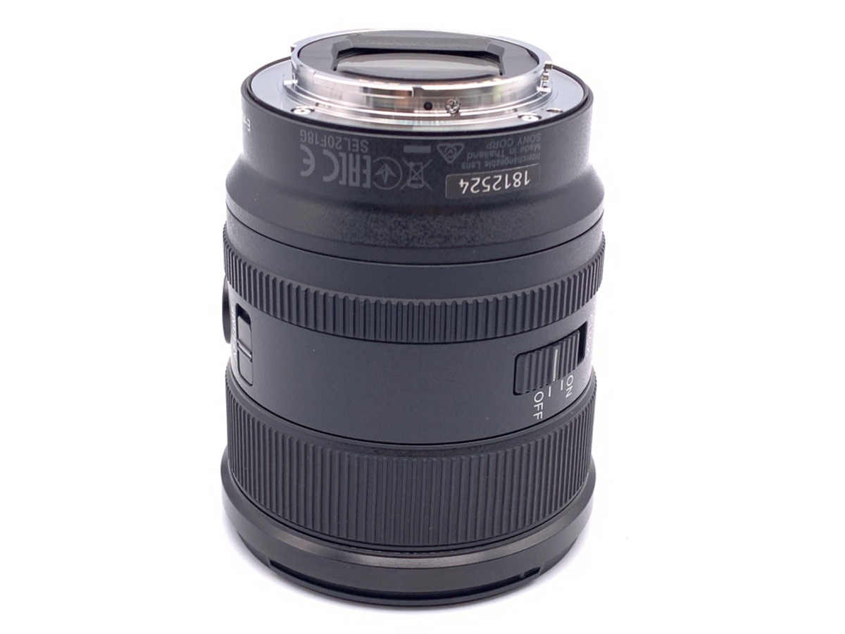 アキ【超美品】【メーカー保証期間内】 SONY FE 20mm F1.8G アキ様専用【超美品】【メーカー保証期間内】 SONY FE 20mm F1.8G