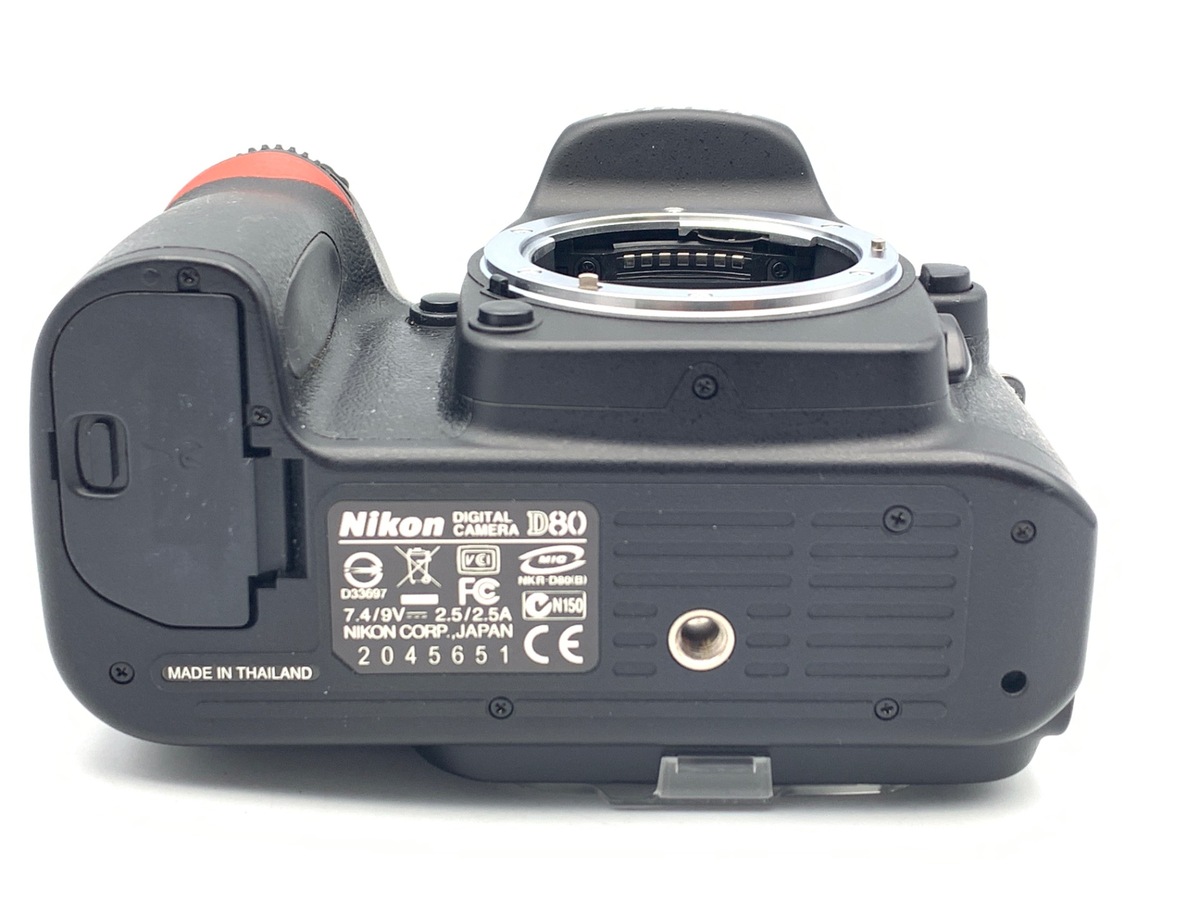中古：C(やや難あり)】ニコン D80 ボディ | 2449590032349