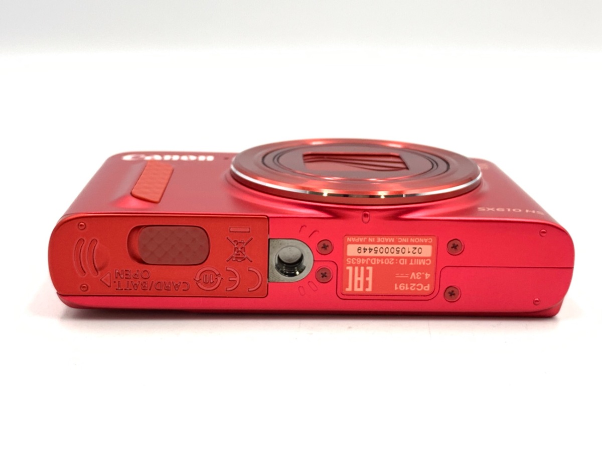 中古：AB(良品)】キヤノン PowerShot SX610 HS レッド | 2449590034657
