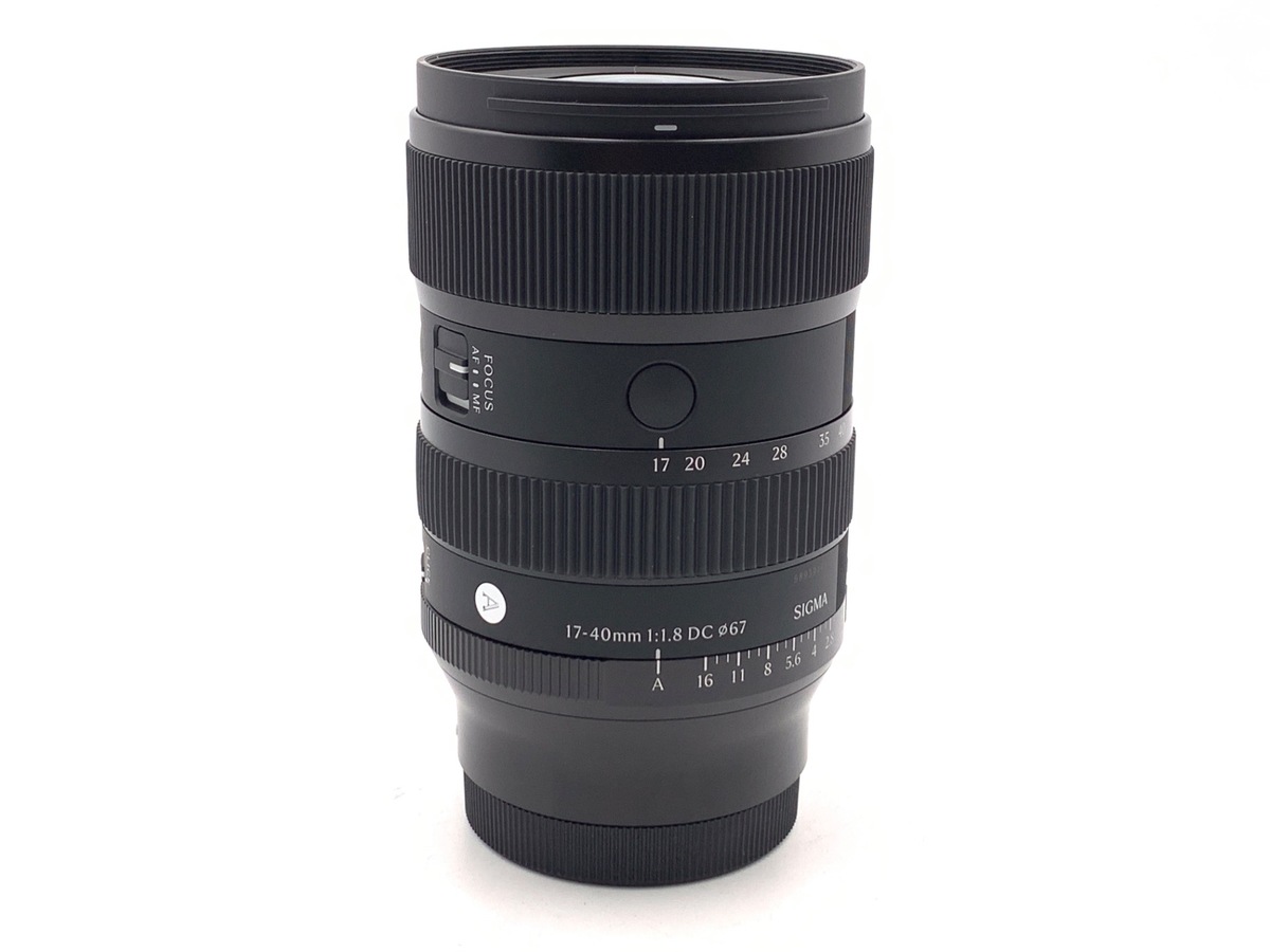 中古：A(美品)】シグマ 17-40mm F1.8 DC Art ソニーE用 | 2449590041099