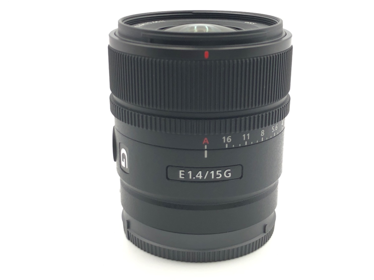 【美品】SONY E 15mm F1.4 G SEL15F14G 中古】ソニー E 15mm F1.4 G [SEL15F14G] 在庫一覧｜カメラのキタムラ