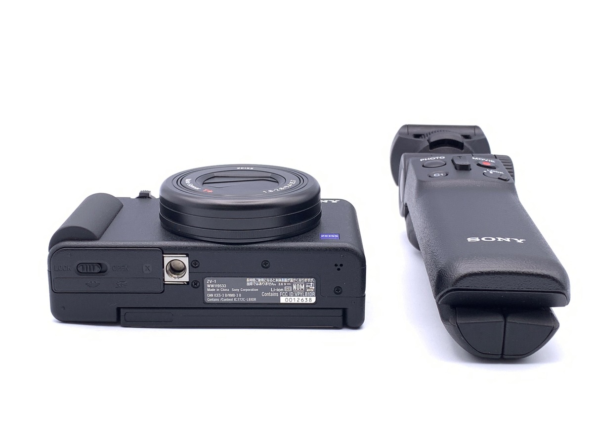 中古】ソニー VLOGCAM ZV-1G B シューティンググリップキット ブラック
