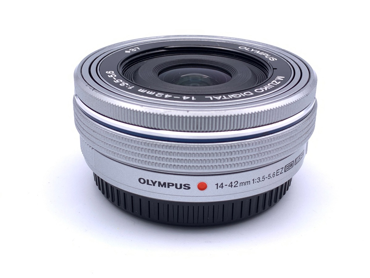 中古】オリンパス M.ZUIKO DIGITAL ED 14-42mm F3.5-5.6 EZ シルバー 