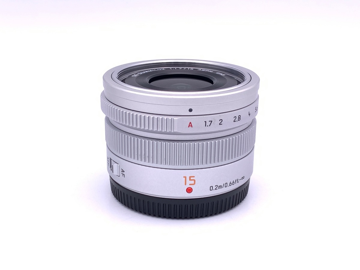 中古】パナソニック LEICA DG SUMMILUX 15mm/F1.7 ASPH. [H-X015