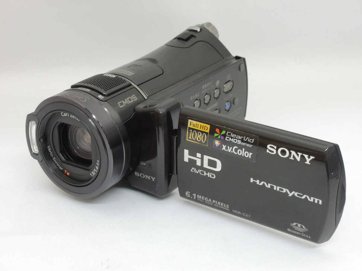 中古：B(並品)】ソニー HDR-CX7 デジタルHDビデオカメラレコーダー