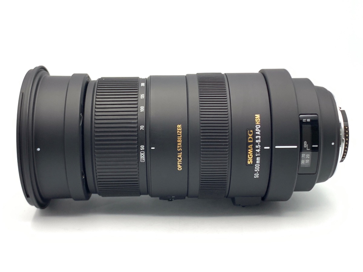 【並品】Sigma APO 50-500mm F4-6.3 ニコン用 #560 中古：AB(良品)】シグマ APO 50-500mm F4.5-6.3 DG OS HSM ニコン用