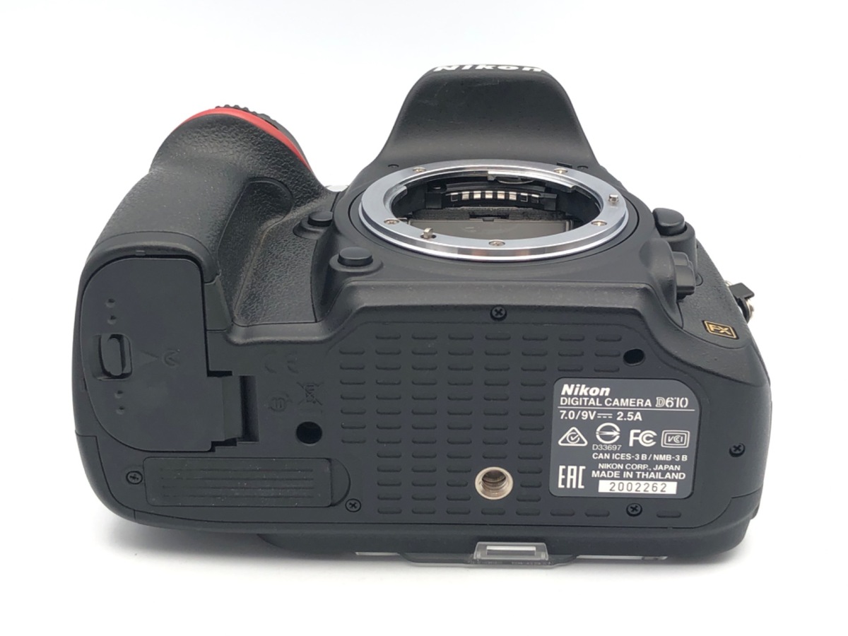 中古：B(並品)】ニコン D610 ボディ | 2449620049132