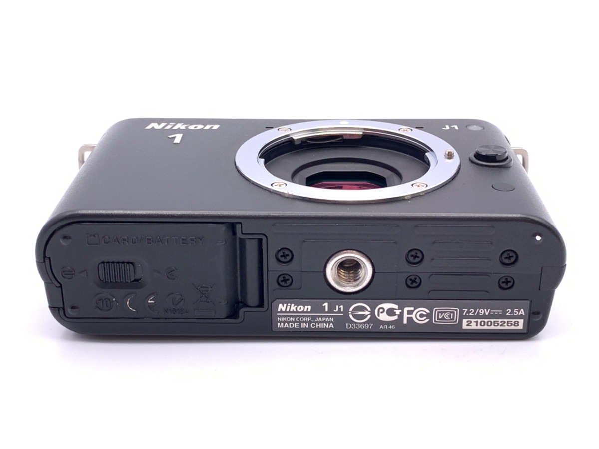 【美品】Nikon1 J1 ニコン ボディ ブラック 中古：B(並品)】ニコン Nikon1 J1 ボディ ブラック | 2449620057908