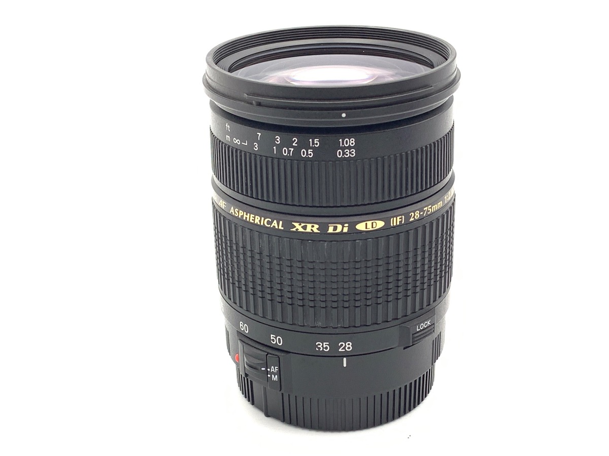 TAMRON SP AF 28-75mm F2.8 MACRO A09 キヤノン SP AF 28-75mm F/2.8 XR Di LD Aspherical [IF] MACRO (Model A09