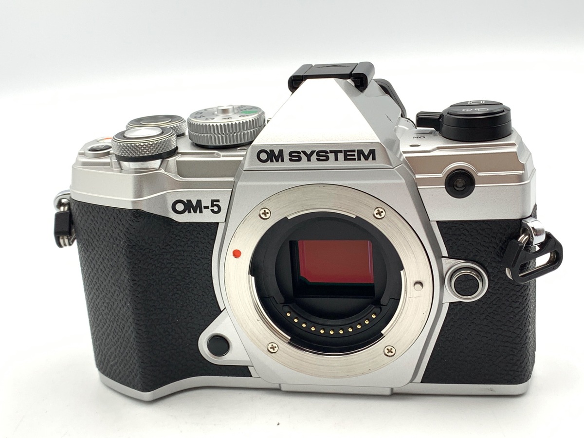 中古：AB(良品)】OM SYSTEM OM-5 ボディ シルバー | 2449620067372