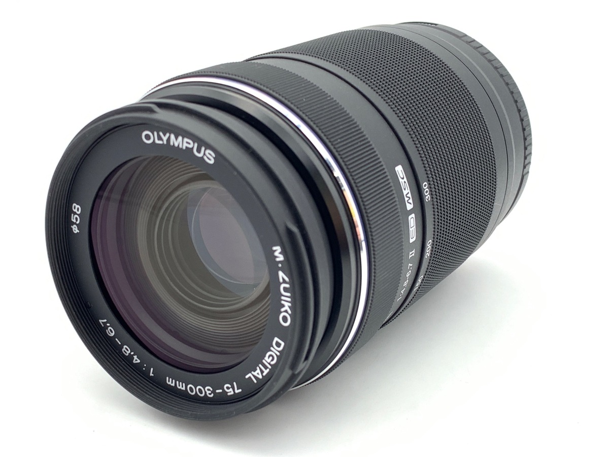中古：A(美品)】オリンパス M.ZUIKO DIGITAL ED 75-300mm F4.8-6.7 II