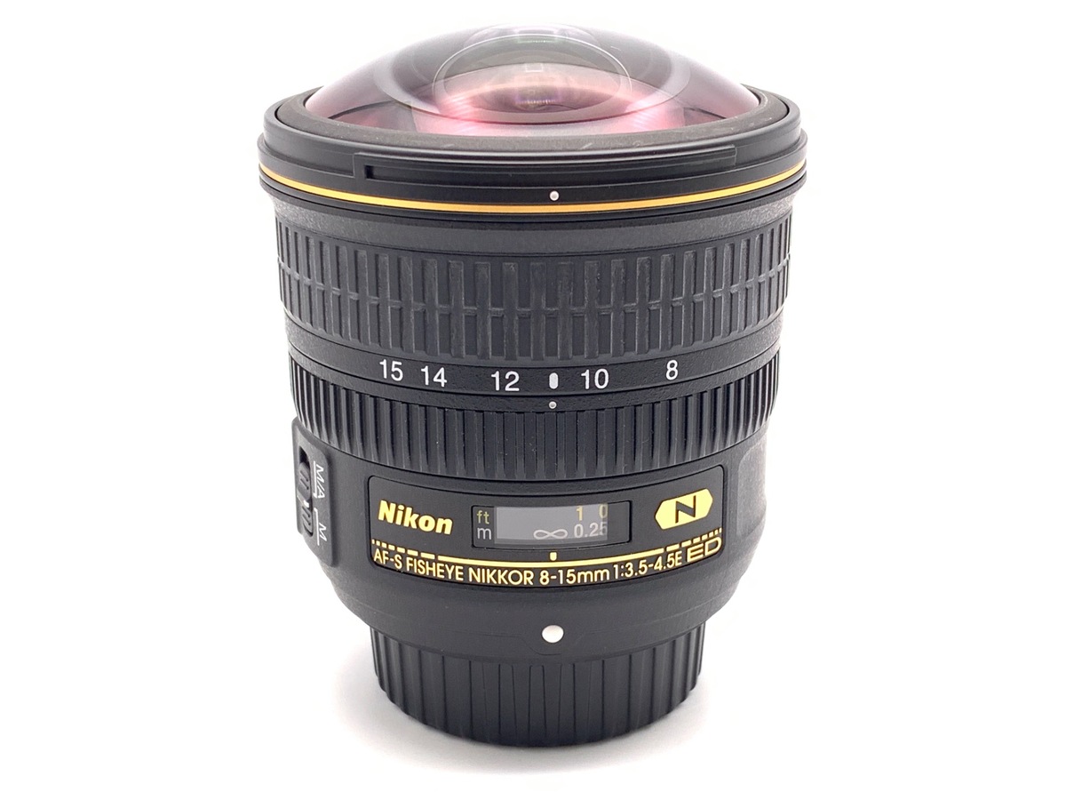 中古】ニコン AF-S Fisheye 8-15mm f/3.5-4.5E ED 在庫一覧｜カメラの