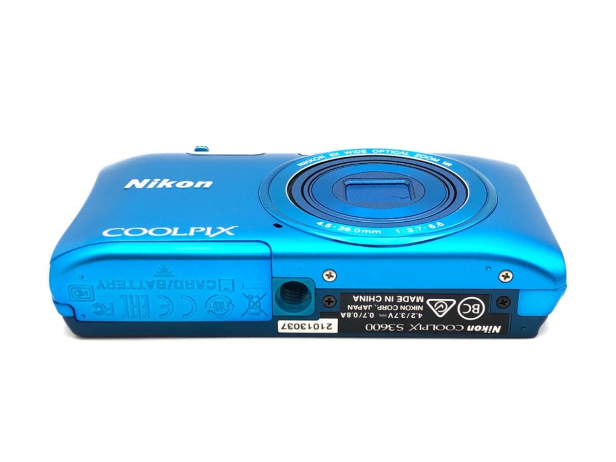 【美品】ニコン nikon coolpix s3600 ブルー ニコン COOLPIX S3600 価格比較 - 価格.com