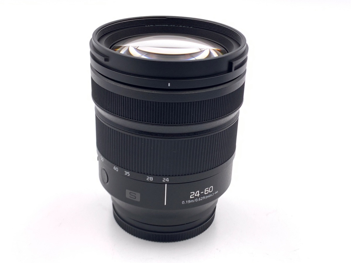 【31日まで掲載！極美品】Lマウント　LUMIX S 24-60mm F2.8 カメラ本体の小型化にマッチしたF2.8標準ズームレンズ