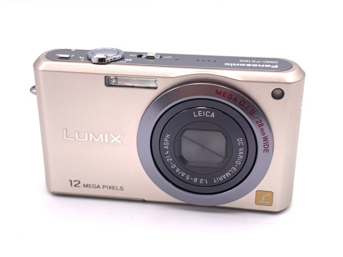 美品✨パナソニック LUMIX DMC-FX100 シャンパンゴールド 中古】Panasonic パナソニック LUMIX DMC-FX100 ミラージュ