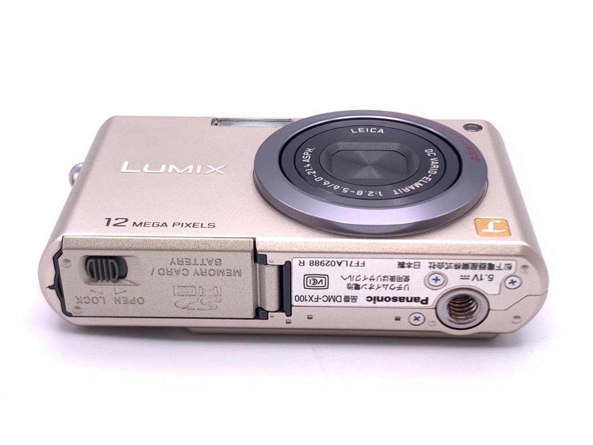 中古：AB(良品)】パナソニック LUMIX DMC-FX100-N ゴールド