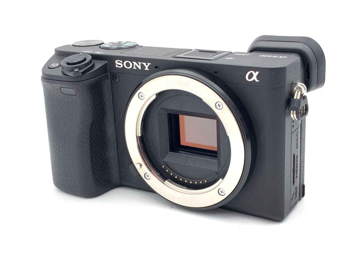 SONY α6400 美品 新品)SONY (ソニー) α6400 ダブルズームレンズキット ILCE-6400Y