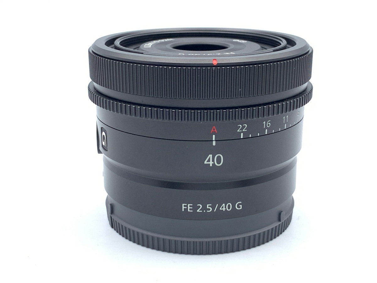 【値下げ】美品:ソニー FE 40mm F2.5 G(SEL40F25G) G Lens [新品]SONY ソニー FE 40mm F2.5G SEL40F25G : カメラの