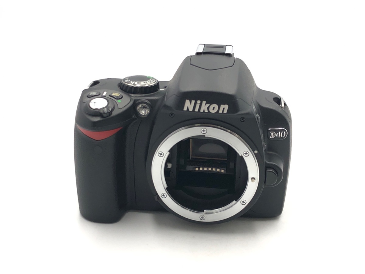 中古：B(並品)】ニコン D40 ブラックボディ | 2449640052907