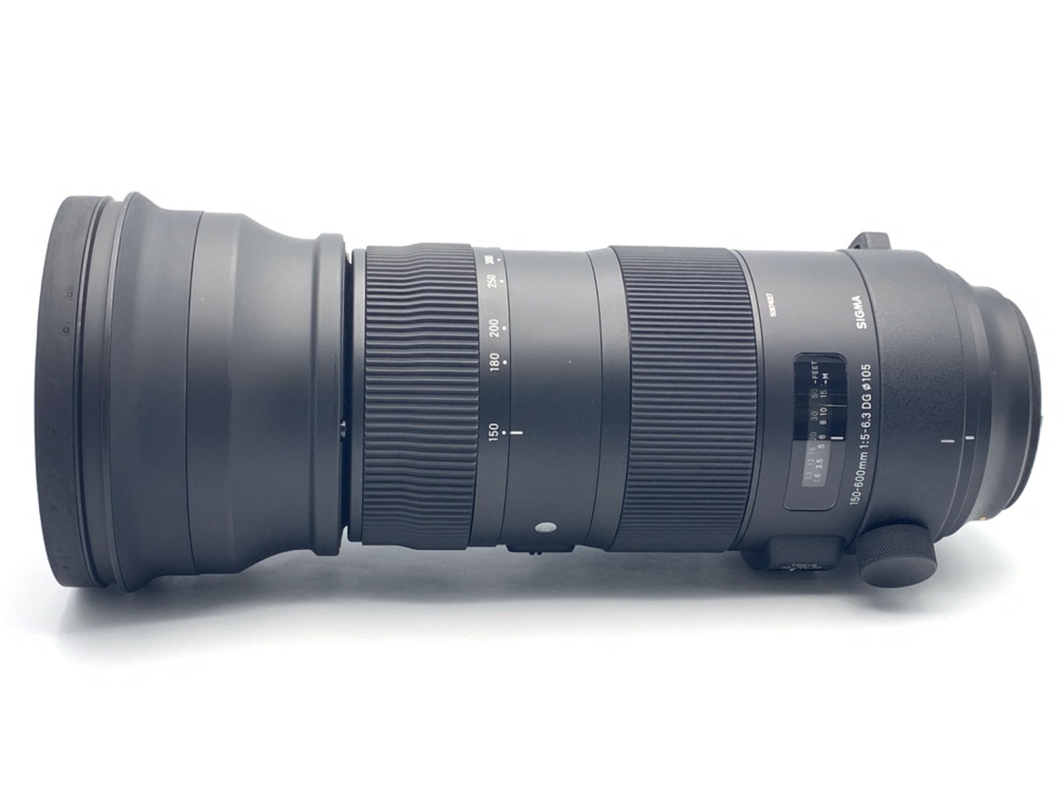 な*吉様 中古ジャンク品シグマ150-600mm F5-6.3 DG キャノンE 中古】シグマ 150-600mm F5-6.3 DG OS HSM Sports キヤノンEF用 在庫