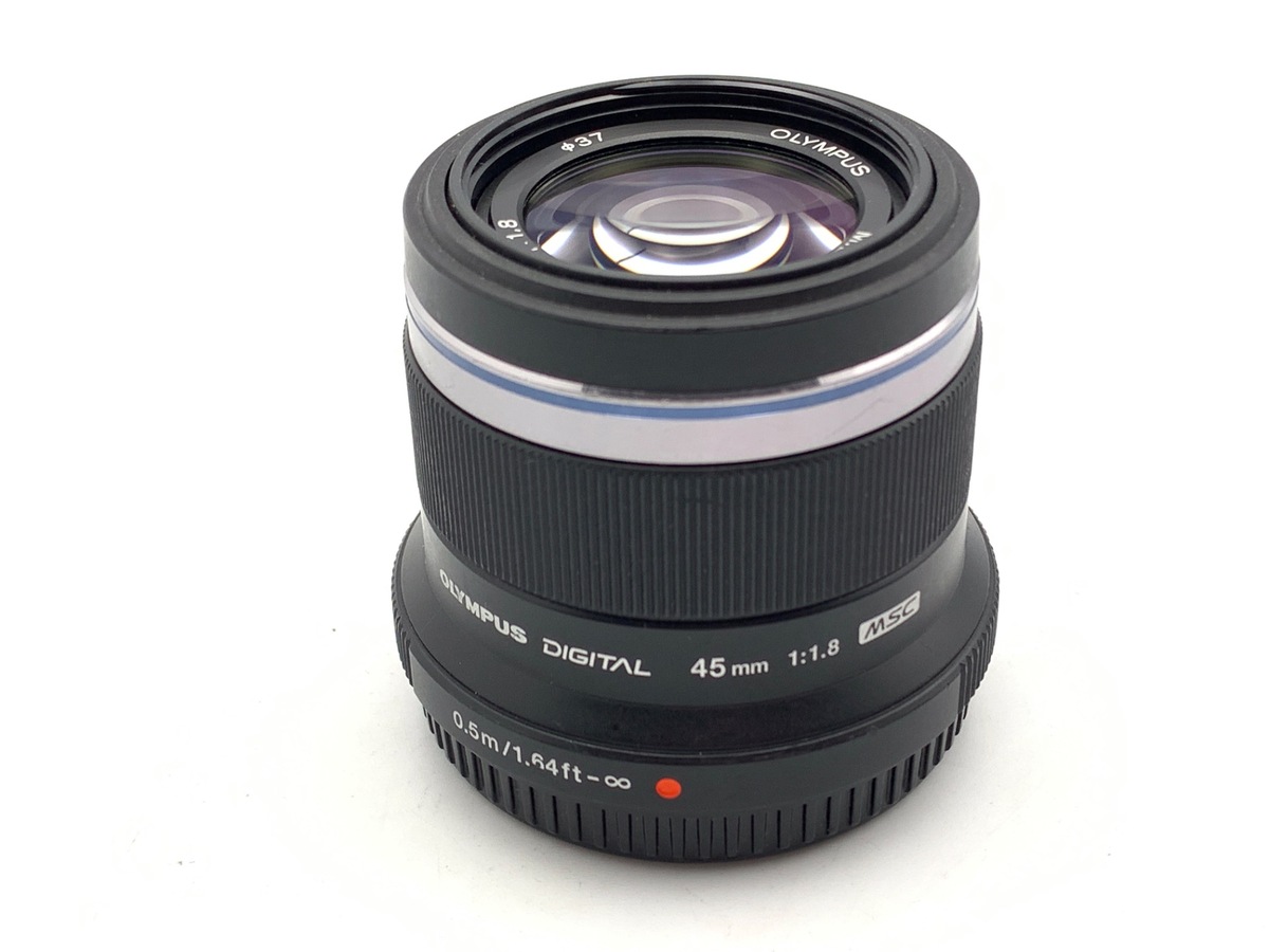 中古】オリンパス M.ZUIKO DIGITAL 45mm F1.8 ブラック 在庫一覧