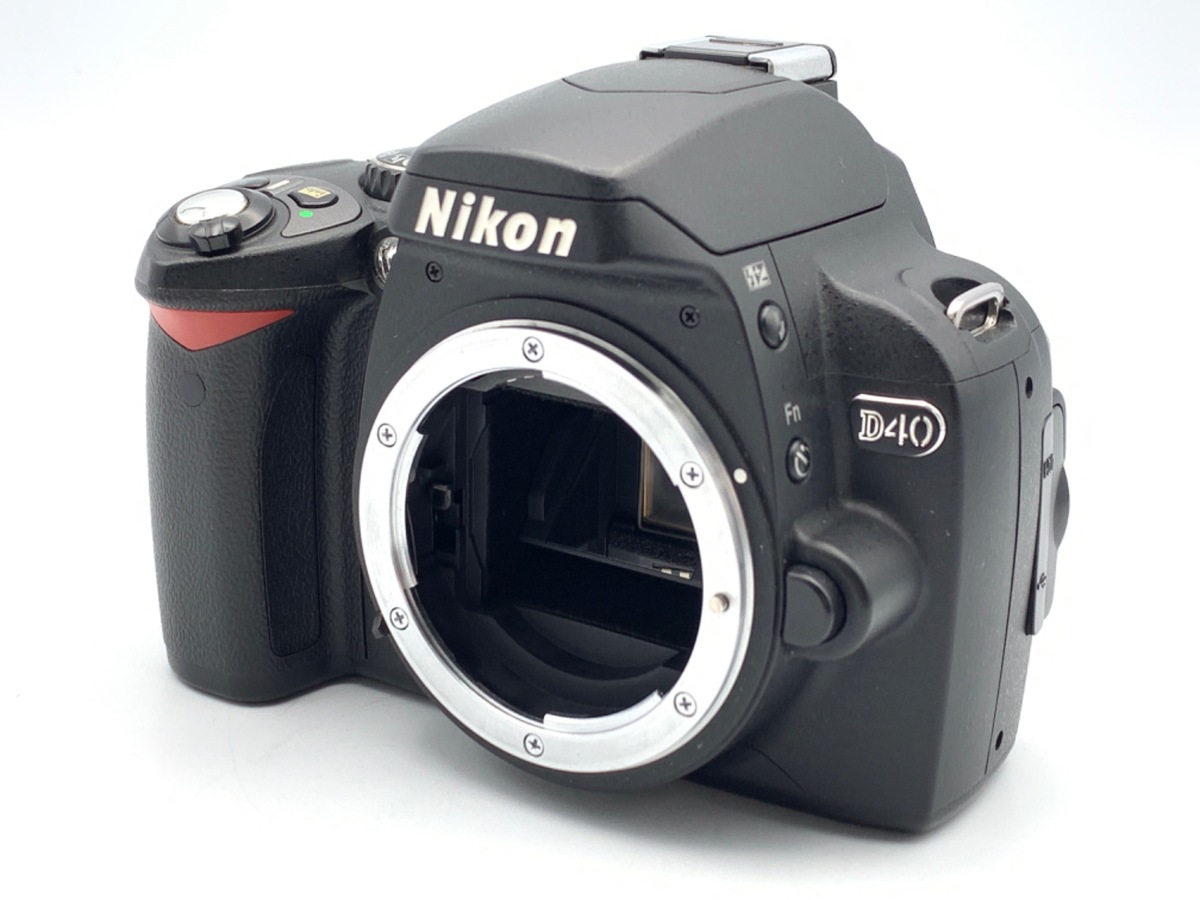 Nikon デジタル一眼レフカメラ D40 ブラック ボディ D40B Nikon D40 デジタル一眼レフ  | Nikon デジタル一眼レフカメラ