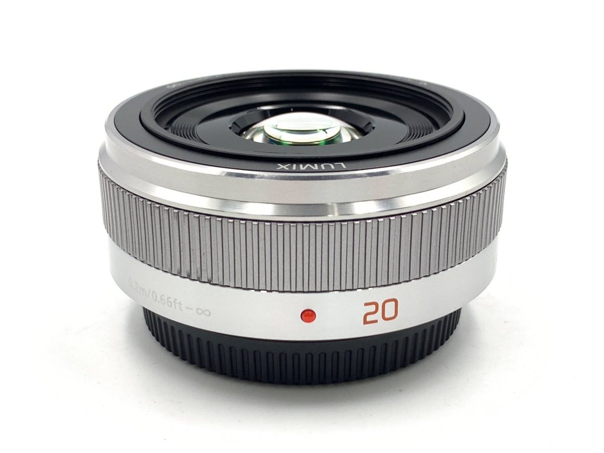 Panasonic - ＰＡＮＡＳＯＮＩＣ　Ｇ２０ｍｍ　Ｆ１．７ＩＩ（Ｈ－Ｈ０２０Ａ）　シルバー 新品)Panasonic (パナソニック) LUMIX G 20mm F1.7 II ASPH. H
