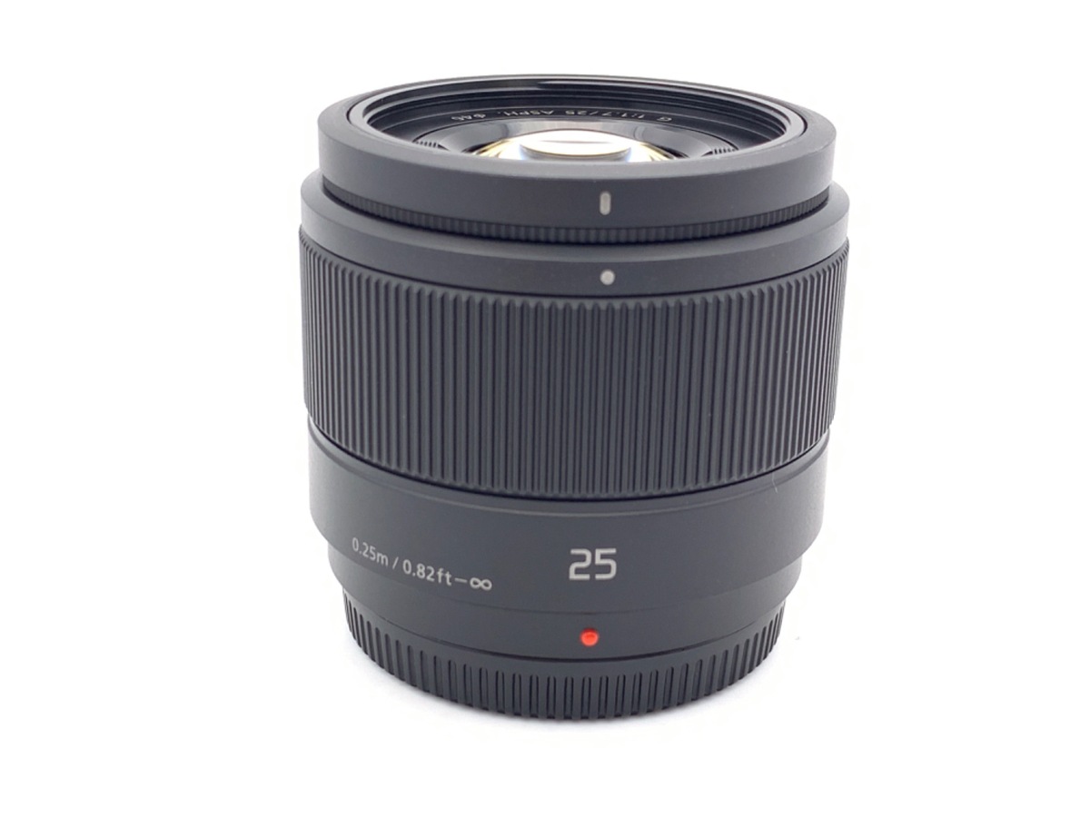 LUMIX G 25mm/F1.7 ASPH. H-H025-K [ブラック] 中古価格比較 - 価格.com
