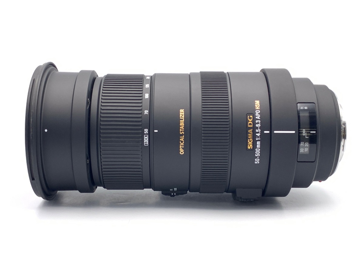 【中古】シグマ APO 50-500mm F4.5-6.3 DG OS HSM ソニー用