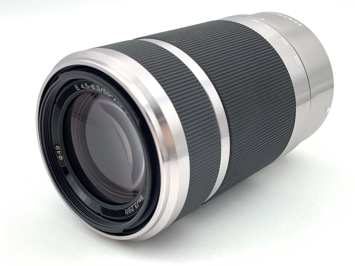 【中古】ソニー E 55-210mm F4.5-6.3 OSS [SEL55210S] シルバー
