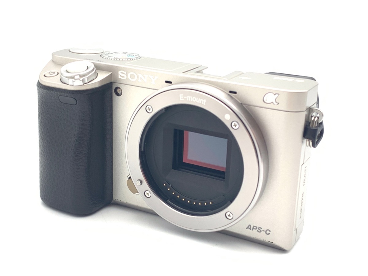 SONY α6000 ミラーレス一眼 本体 ILCE-6000 シルバー α（ソニー） ソニー SONY α6000 ILCE-6000 ダブルレンズセット