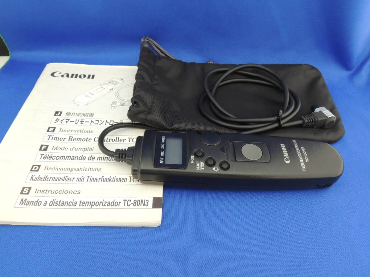 【中古】Canon タイマーリモートコントローラー TC-80N3 楽天市場】【中古】Canon タイマーリモートコントローラー TC-80N3