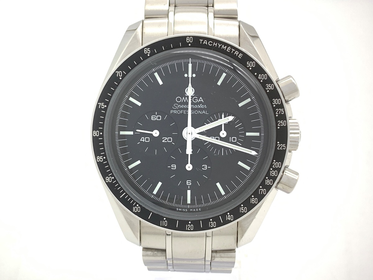 オメガ(OMEGA) スピードマスター プロフェッショナル ブラック 311.30.42.30.01.005 ステンレススティール