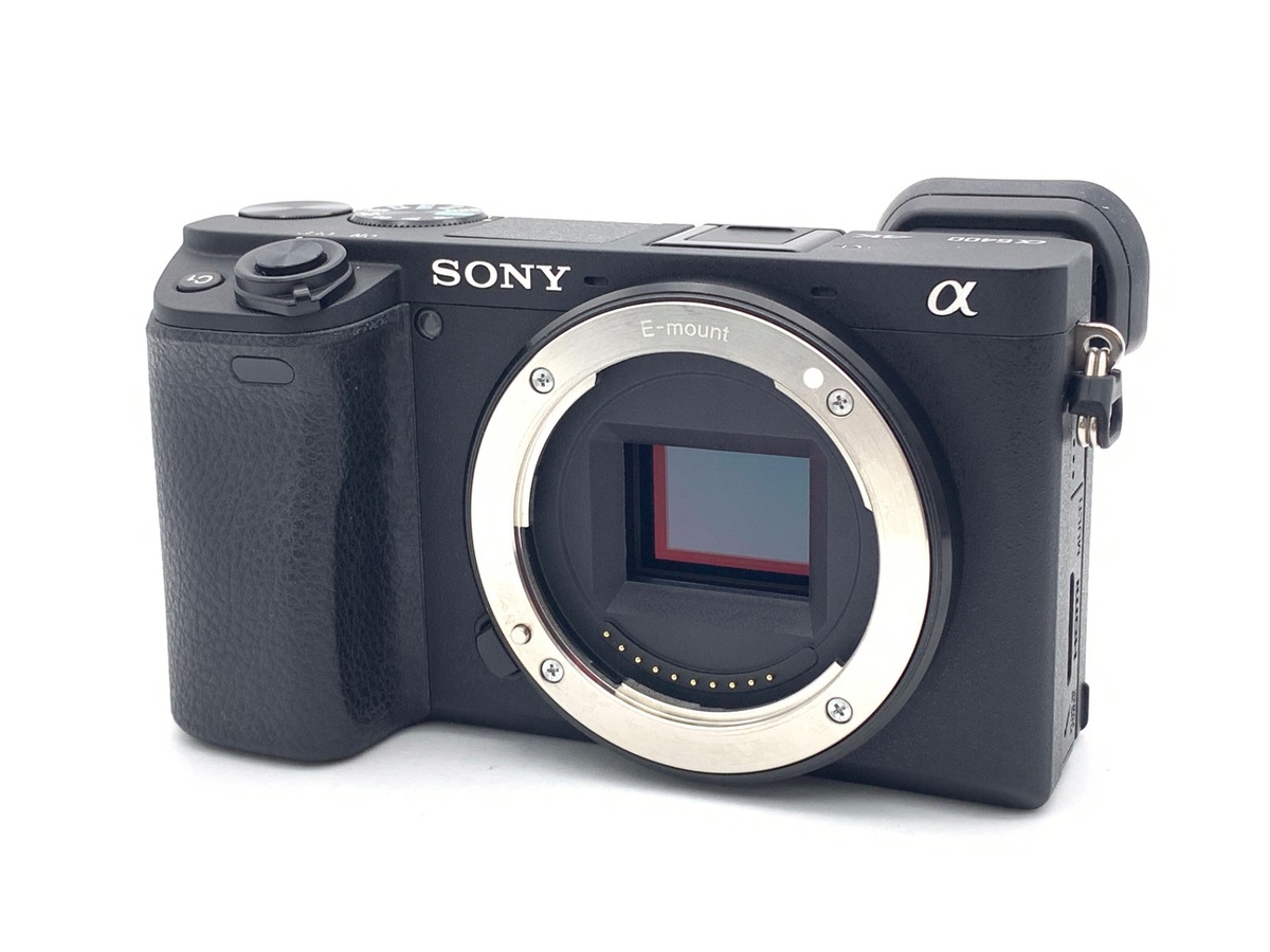【極美品】SONY α6400 ボディ ブラック★ショット数少3,117回 中古：A(美品)】ソニー α6400 ボディ ブラック [ILCE-6400 B