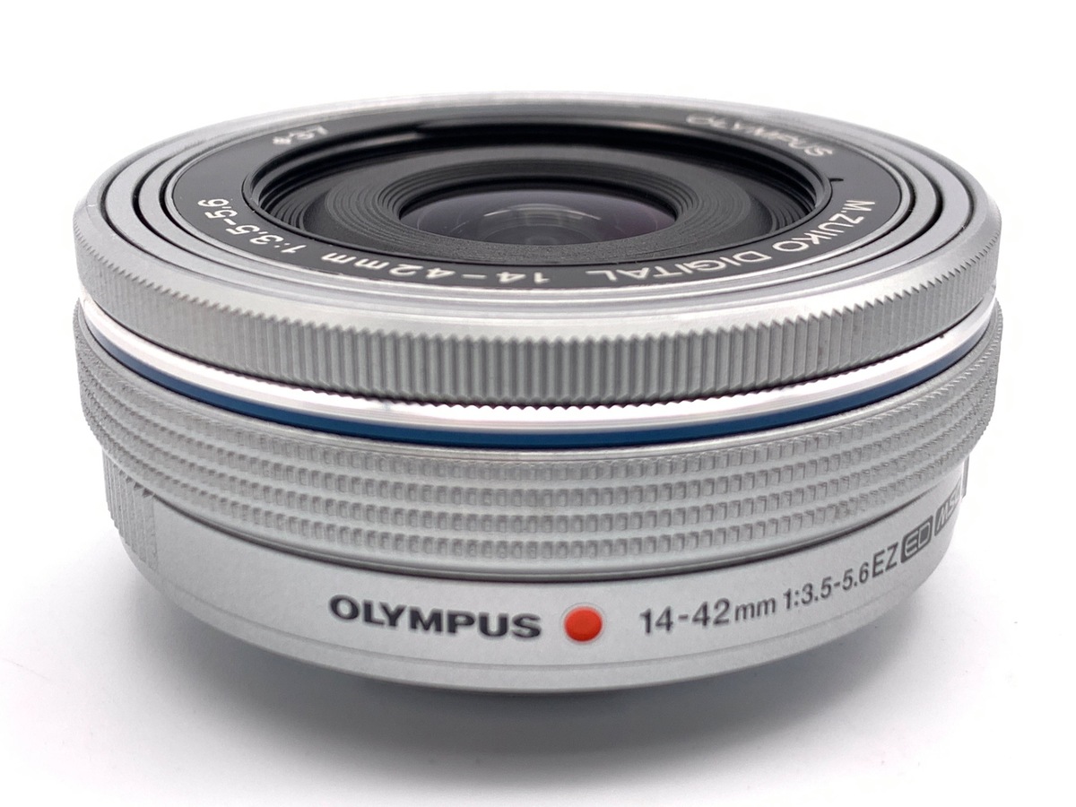 中古】オリンパス M.ZUIKO DIGITAL ED 14-42mm F3.5-5.6 EZ シルバー