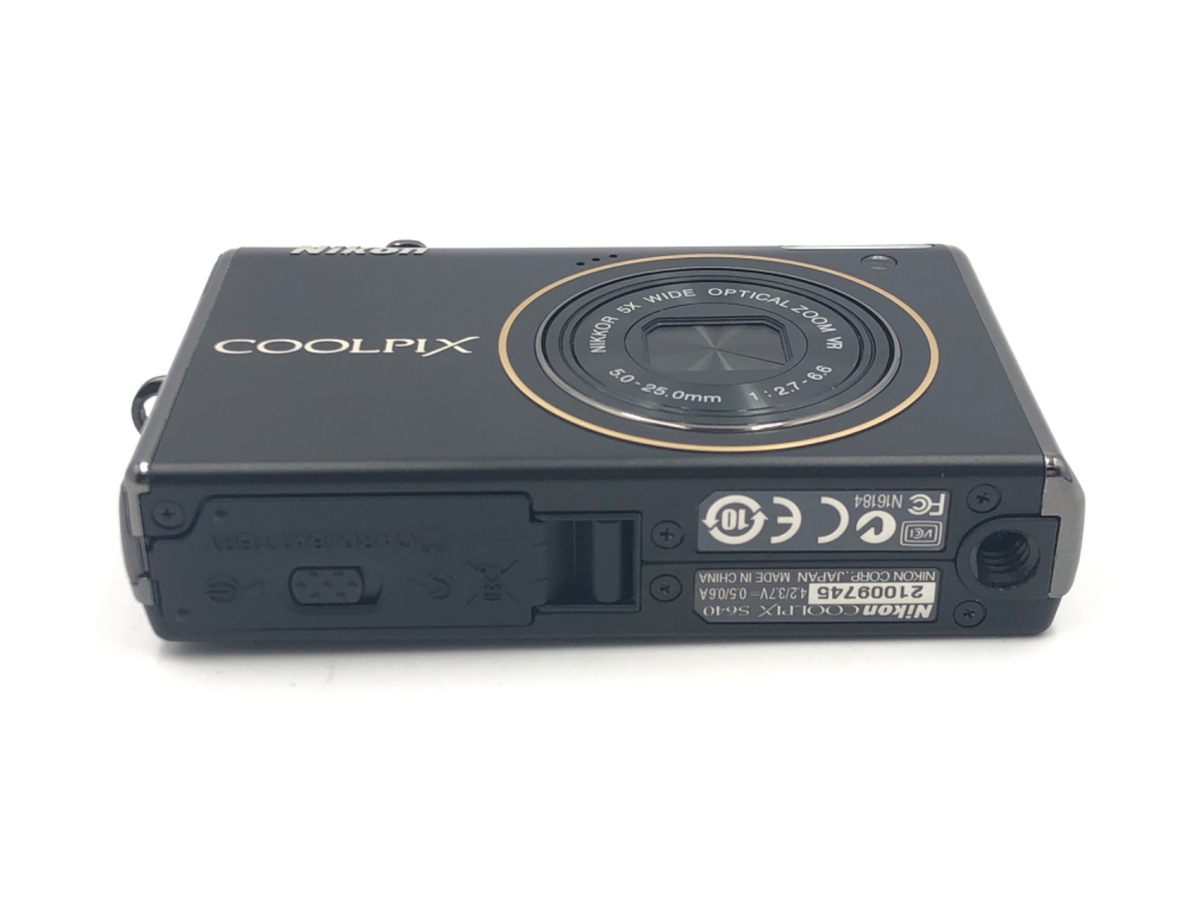 中古：B(並品)】ニコン COOLPIX S640 ディープブラック | 2449670022178