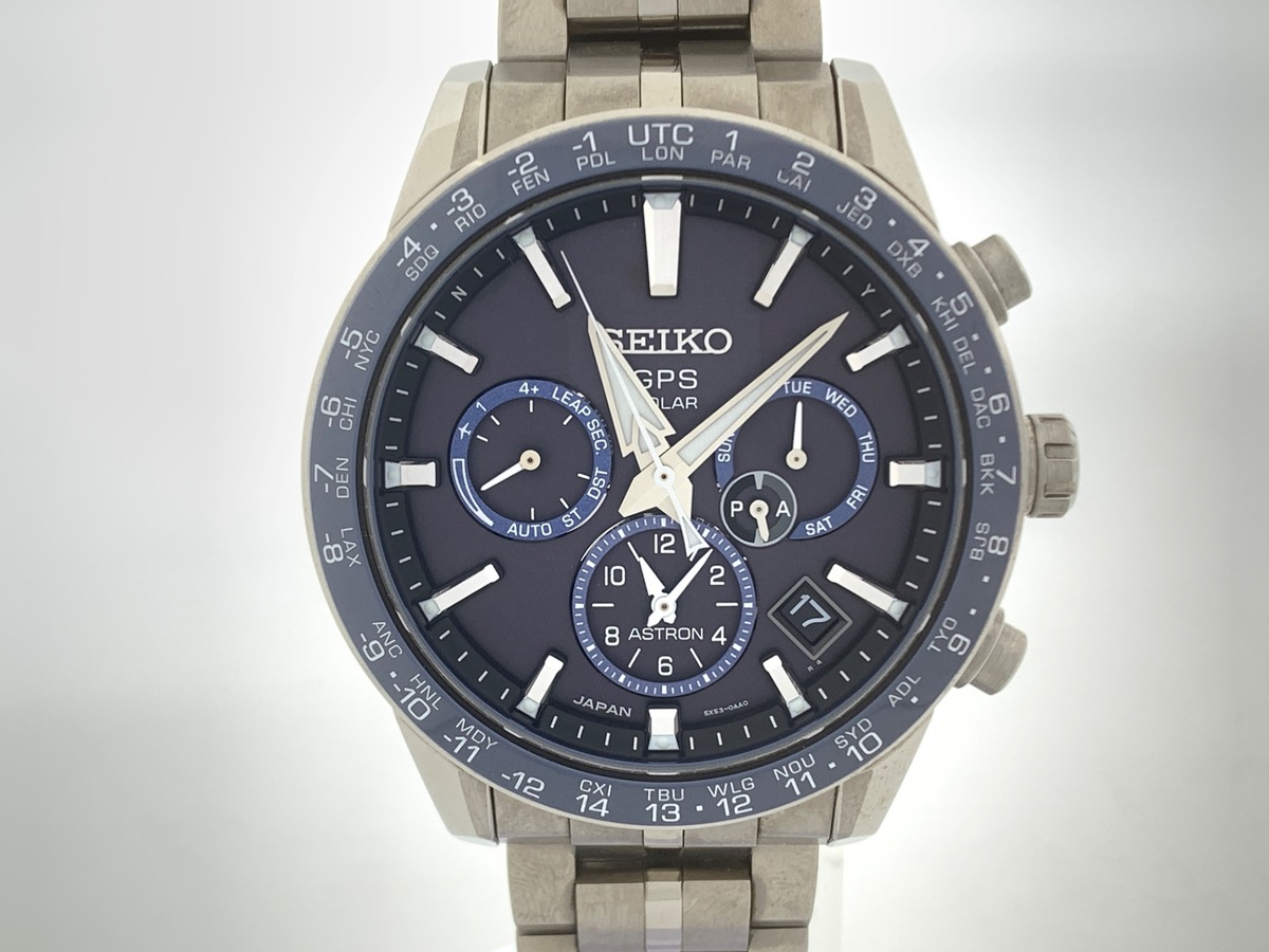 セイコー アストロン ブラック SBXC001/5X53-0AB0 チタン