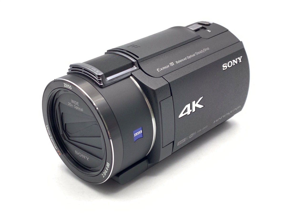 中古】ソニー デジタル4Kビデオカメラレコーダー FDR-AX45A B ブラック