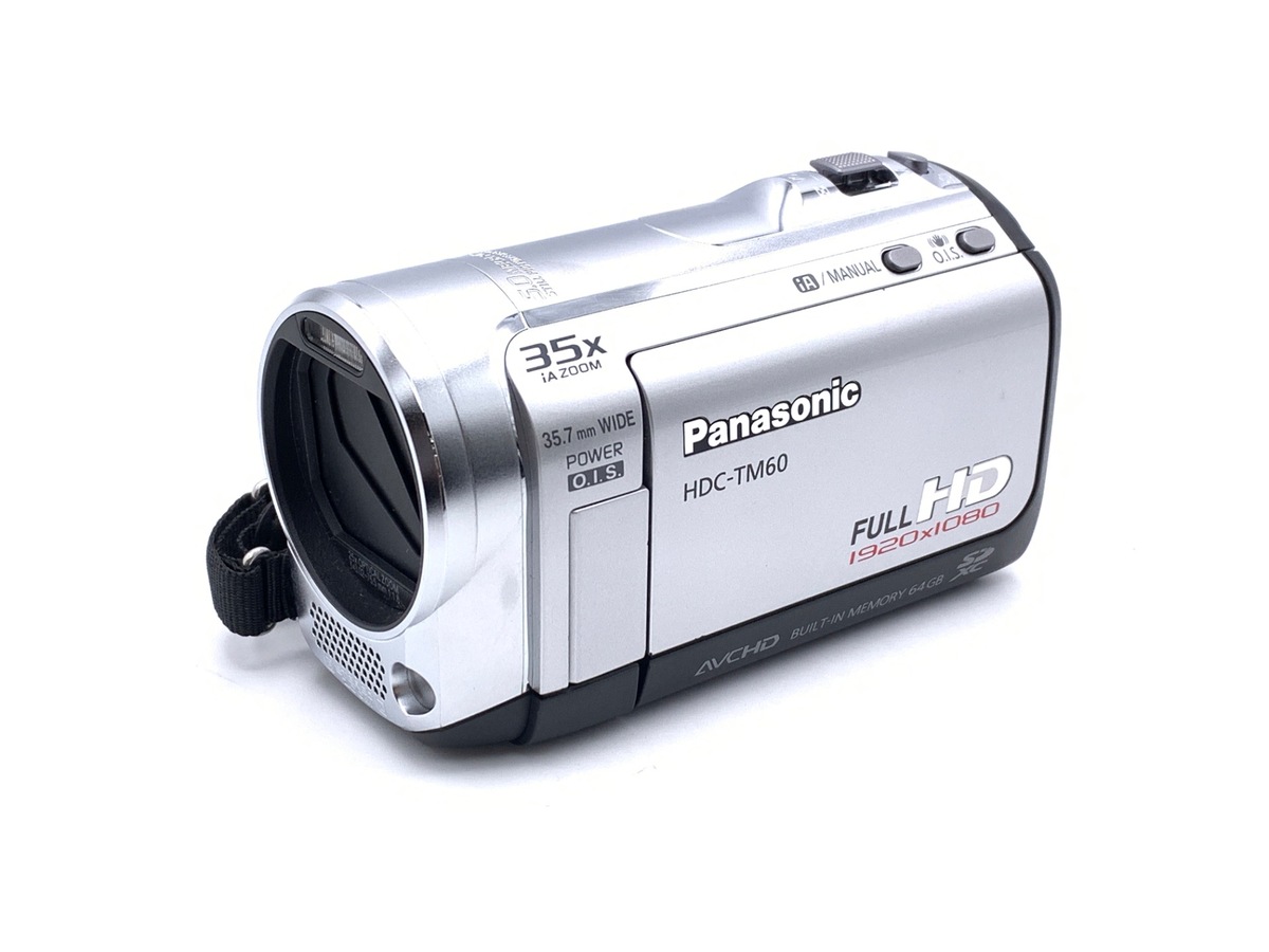 【簡易動作確認済】 Panasonic HDC-TM60 ビデオカメラ シルバー 中古】パナソニック HDC-TM60-S｜｜カメラのキタムラネットショップ