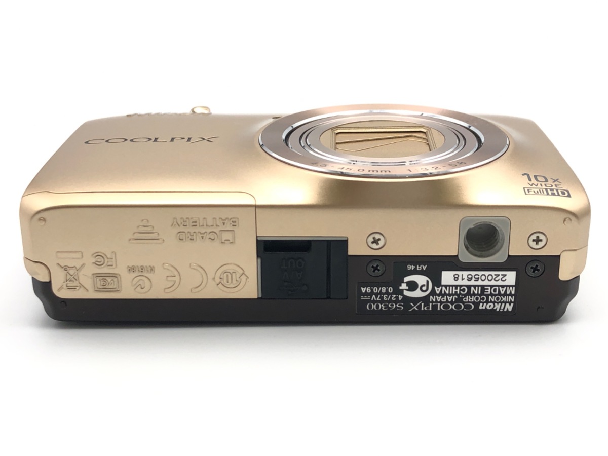 COOLPIX S6300(エレガントゴールド)【1600万画素】