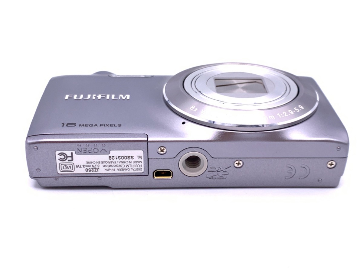 中古：AB(良品)】フジフイルム FinePix JZ250 シルバー | 2449690028334