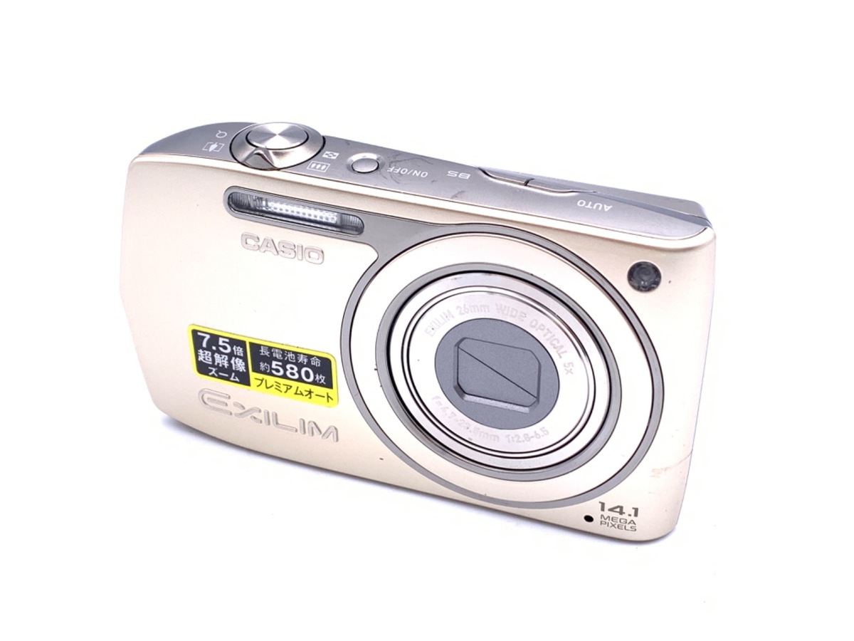 中古：C(やや難あり)】カシオ EXILIM EX-Z2300 ゴールド