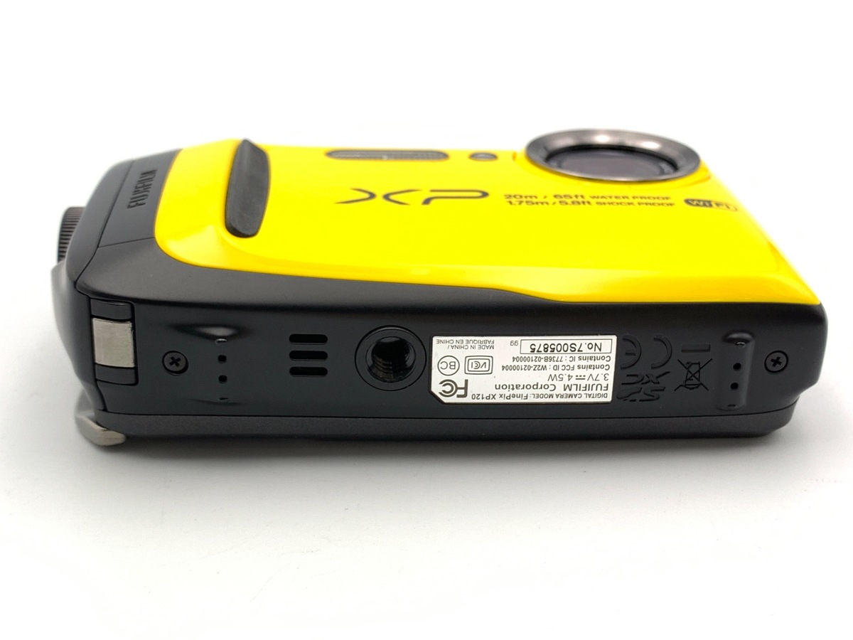 中古：B(並品)】フジフイルム FinePix XP120 イエロー | 2449690033802